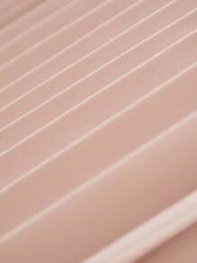 Franclia Women's Elegant Satin High Neck Ruffle Blouse And High Waist Pleated Pants 2 Pieces Set Clothes For University - Pink - View 5