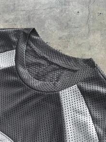 AXEPEAK 2pcs Men's Knit Casual Loose Fit Short Sleeve T-Shirt And Elastic Waist Straight Leg Shorts Set