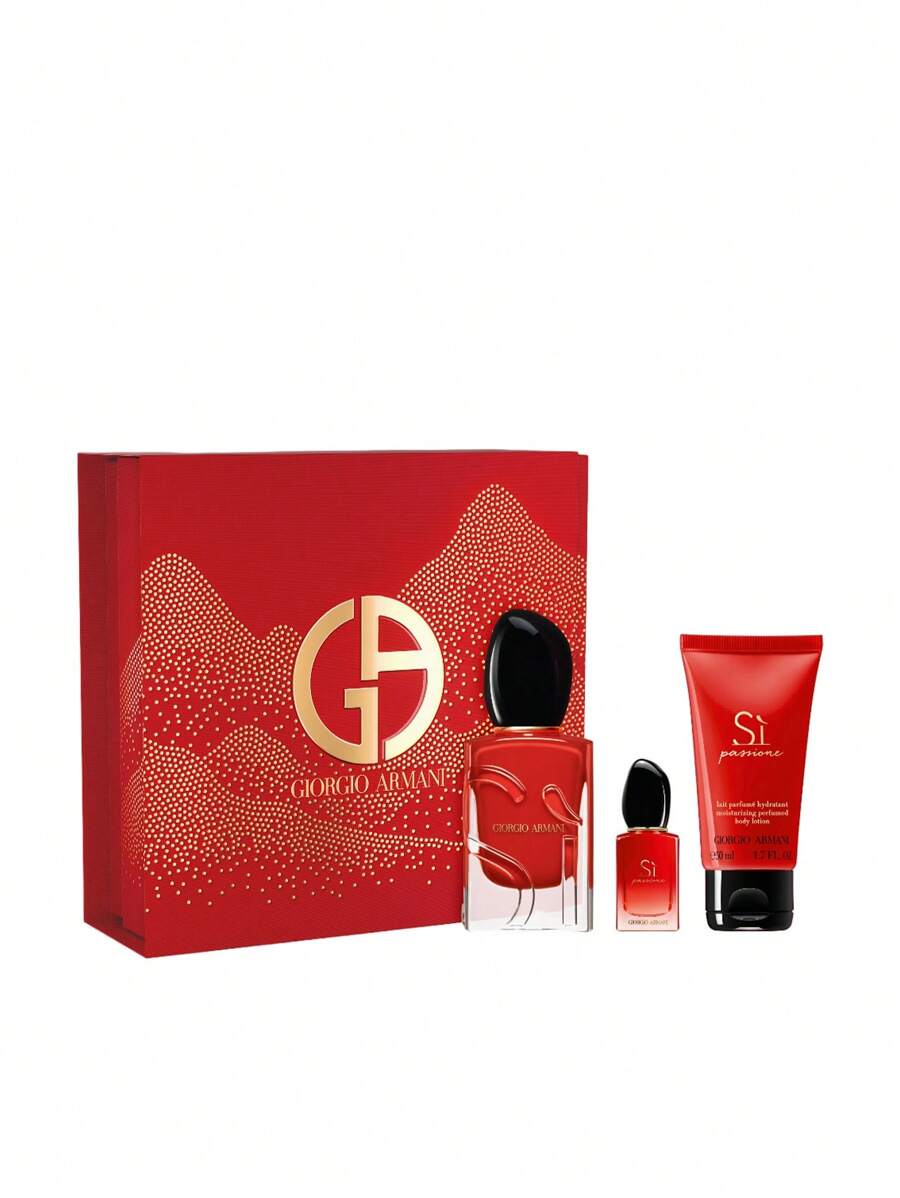 Armani Sì Passione Eau De Parfum 50 Ml Gift Set - Multicolor - View 1