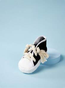 PETSIN Dog Toys Pet White Rope Slippers Sound Making Toys Dog Teeth Grinding Cleaning Teeth Built-In BB Airbag Round Ball Bell Various - Multicolor - View 10