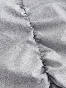 SHEIN MOD Plus Size Women's Multi-Pack Bodycon Mini Skirts, Casual & Versatile - Red - View 4