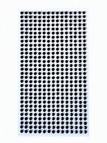 SHEIN 1 件套水钻什锦贴纸套装，闪亮 DIY 工艺贴纸，适用于剪贴簿、日记本、拼贴画、卡片制作、手机壳装饰、笔记本电脑、水瓶、规划师、礼品包装 - 用于美学项目的自粘宝石 - 白色 - 查看 9