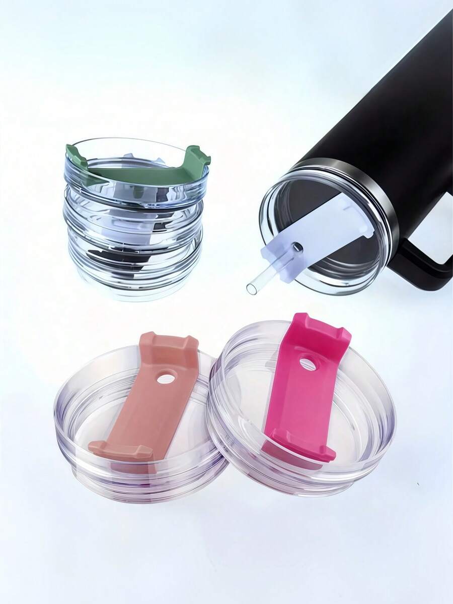 SHEIN 40 Oz Splash-Proof Lid Compatible With Stanley InsulatedTumbler, Fits And More Coffee Cups