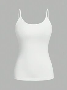 SHEIN EZwear 4件套女士休闲简约吊带背心，适合夏季 - 彩色 - 查看 9