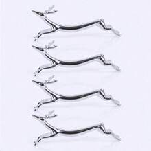 1 件不锈钢狗/鹿筷子架，日式可爱筷子架，汤匙架，刀叉架，腊肠犬餐具架，家居装饰，餐桌装饰，厨房，圣诞礼物