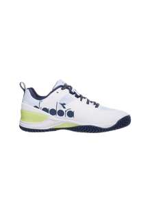 Diadora Men Blushield Torneo 2 AC Shoes 101179502 White Blue - trắng - Xem 1
