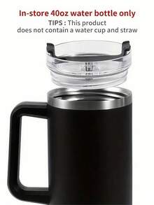 SHEIN 40 Oz Splash-Proof Lid Compatible With Stanley InsulatedTumbler, Fits And More Coffee Cups