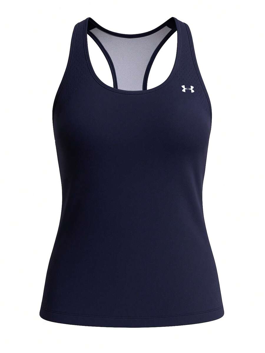 UA HG ARMOUR RACER TANK - Black - View 1