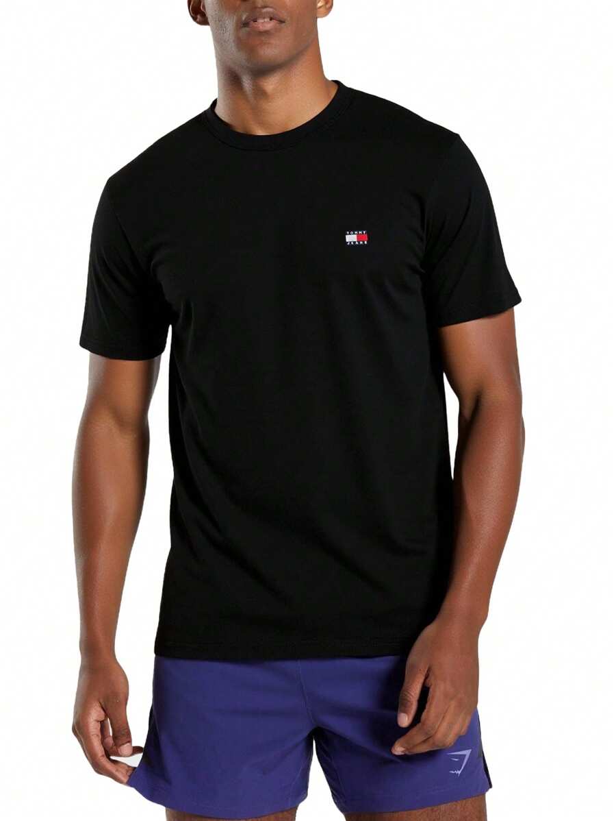 Tommy Hilfiger TJM REG BADGE TEE EX - màu đen - Xem 1