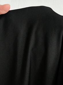 Viva Relle 大码女式优雅性感露肩网眼上衣和弹力针织紧身裙两件套，夏季