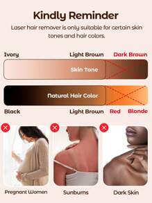 Teckwe 适用于女性和男性的 IPL 激光脱毛器，500,000 次闪光无痛脱毛器，具有 5 个功率等级，身体和面部剃须刀，适用于身体、比基尼、腿部和腋下的家用设备，美容旅行必备品 - 英国插头 - 查看 7