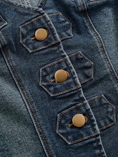 Hippie Women's Y2K Retro Denim Jacket, Spring/Autumn