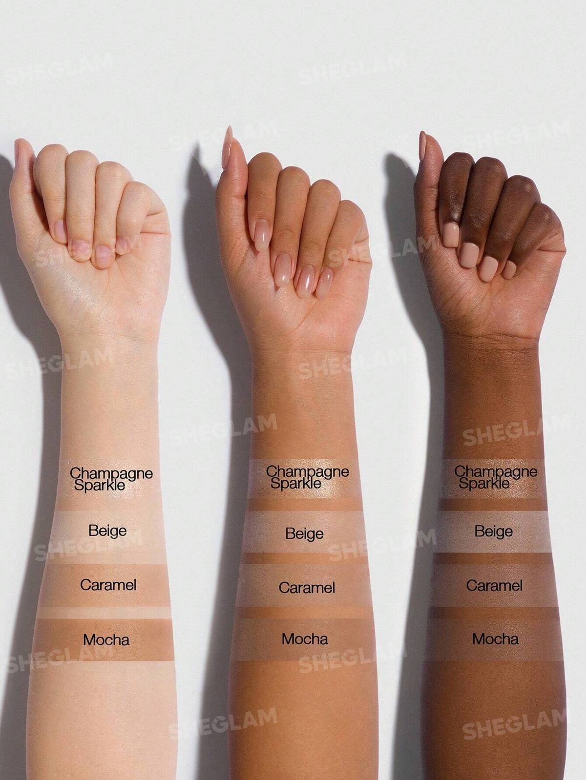 Hypersculpt  Highlight & Contour Palette-Warm