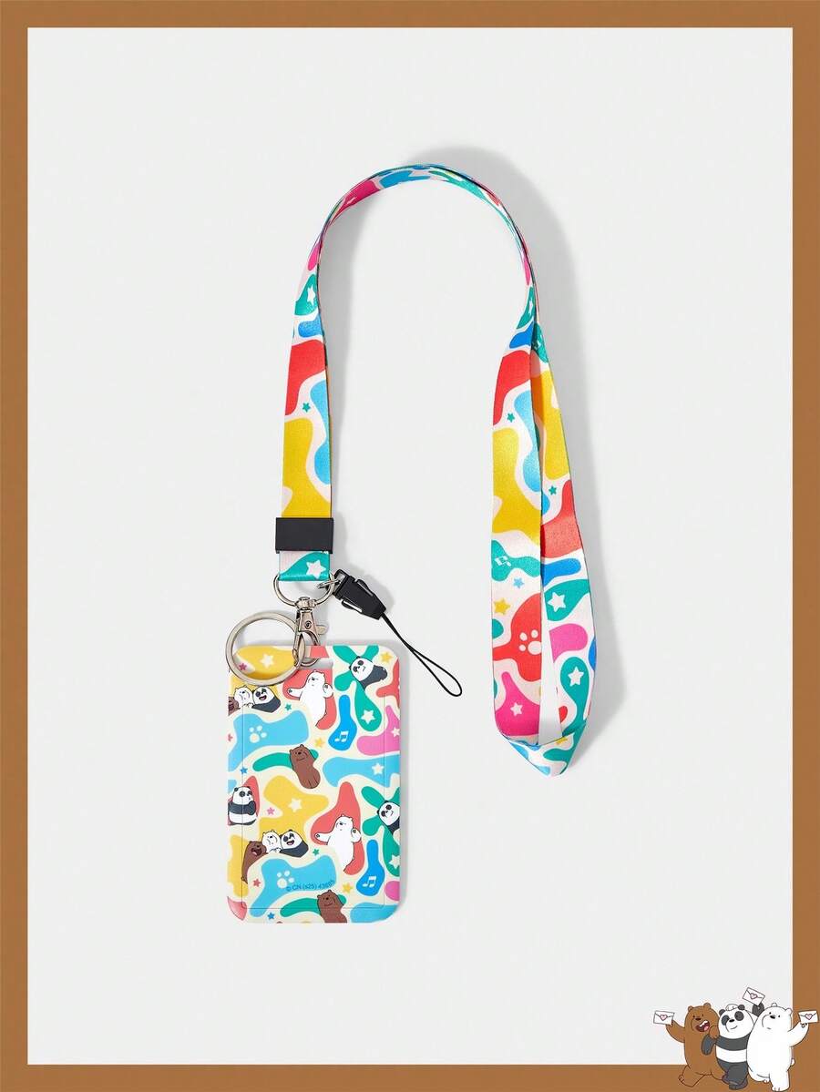 We Bare Bears X SHEIN 钥匙扣和钥匙链 - 黃色 - 查看 1