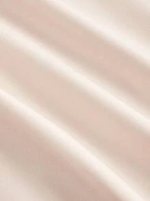 SHEIN MOD 女士碎花束腰优雅时尚吊带连衣裙 - 乾枯玫瑰色 - 查看 4