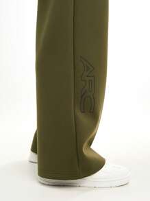 ARC HexFlex Pro Men Training Ultra-Flex Gym Lifestyle Street Pants, Fall - Green - View 3