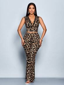 SOLERSUN 优雅性感的夏季服装，适合女性休闲度假、海滩、商务、节日服装，波西米亚风格 - 棕色 - 查看 3