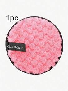 Pineapple Slouchy Clean Water Makeup Remover Puff Round Washable Double-Sided Clean Wet Puff Makeup Remover Pad Face Clean,Facial Brush,Bag,Organizer,Storage