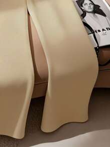 Franclia Women's White Elegant Straight Leg Casual Pants Women S Bottoms Fall Cloth For Women - Khaki - View 4