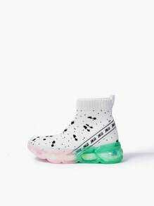 Boys Spring/Autumn Casual Sneakers, Lightweight, Breathable, Anti-Slip, Dual Layer Sole, Fashion, Soft & Comfortable, Suitable For Daily Wear, School, Students