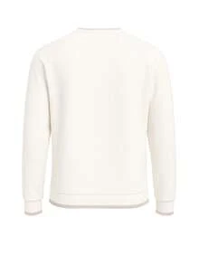 Hugo Boss Áo nỉ dài tay cổ tròn in chữ rộng rãi cho nam - 101 Tự nhiên - Xem 5