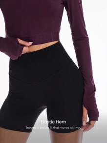 GLOWMODE Tough Sport 吸汗速干提花网眼后背弹力带双色上衣 耐冲击跑步慢跑训练健身房工作室日常运动服 - 櫻桃可樂 - 查看 4