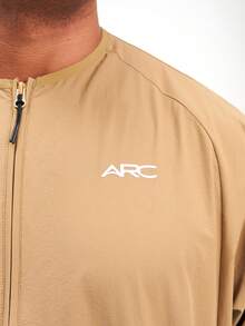 ARC 男士长袖休闲百搭户外夹克，秋季款 - 棕色 - 查看 6