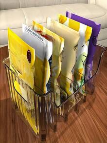 SHEIN A Six-Compartment Detachable Separated Seasoning Rack, A Large-Capacity Refrigerator, A Cabinet And A Seasoning Storage Box On The Living Room Countertop, And A Practical Shelf. - Multicolor - View 7