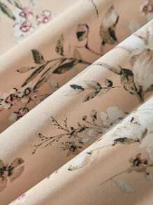 Franclia 女士花卉印花前系带半身裙 - 彩色 - 查看 7