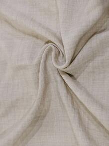 LanaWest Women's Collared Sleeveless Button-Up High-Design Front Panel Lace Patchwork Western Style Back To School, Teacher's Day, Halloween, Street Style Blouse Shirt - Apricot - View 3