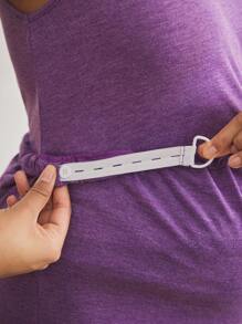 Moonlight&Mama Soft & Skin-Friendly Casual Loungewear Maternity Pajama Set - Purple - View 5