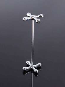 1 件不锈钢狗/鹿筷子架，日式可爱筷子架，汤匙架，刀叉架，腊肠犬餐具架，家居装饰，餐桌装饰，厨房，圣诞礼物