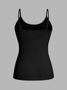 SHEIN EZwear 4件套女士休闲简约吊带背心，适合夏季 - 彩色 - 查看 11