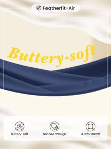 GLOWMODE Featherfit™-air Peekaboo可調節賽車背四方領口口袋防滑有力連褲短裙輕支撐低衝擊性 - Dark Blue - 查看 6