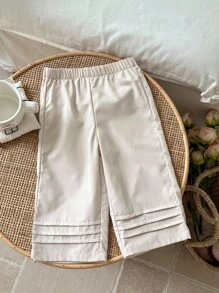 Vintaside Kids 女宝宝田园风休闲裤，百搭可爱的下装