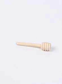 100/50/20/10pcs Wooden Honey Stirring Spoon, Solid Wood Honey Stick, Long Stick Honey Stirrer, Jam Mixer, Milk Coffee Milk Tea Stirring Stick, Stirring Handle, Jar Spoon Practical Wooden Stirring Stick, Kitchen Gadgets - Stirring stick - View 7