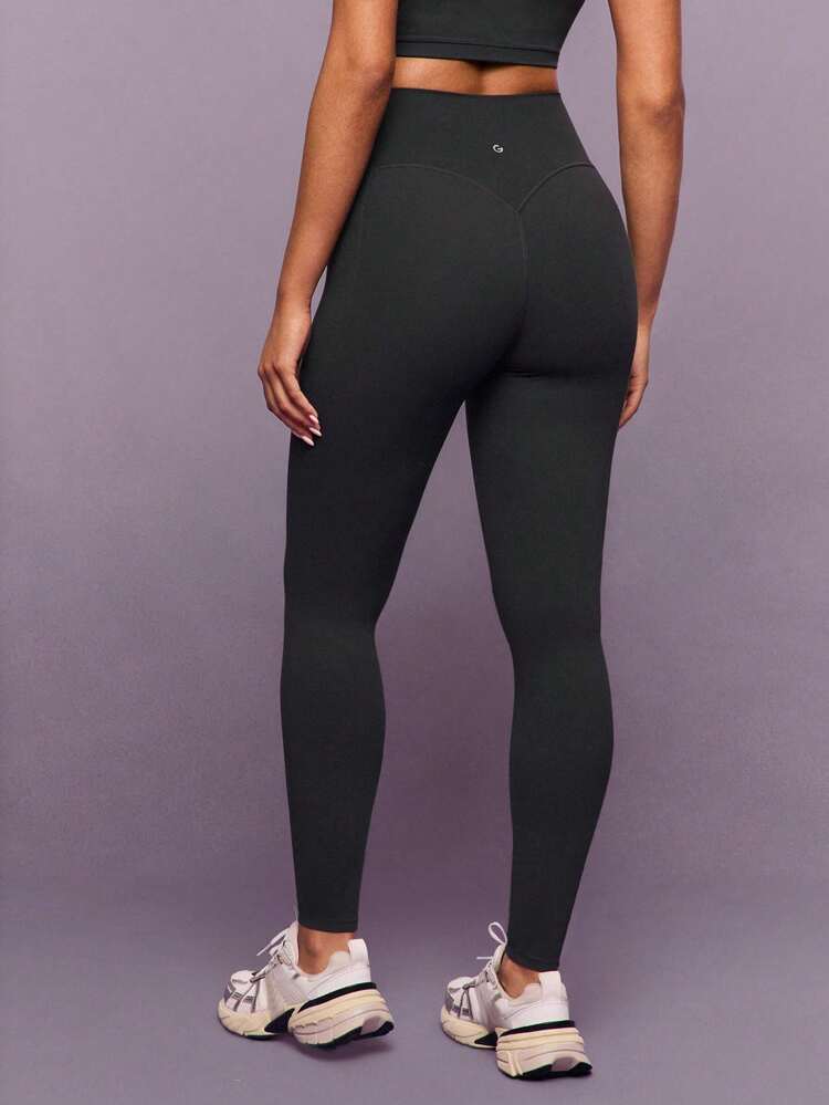 28" FeatherFit™ Mindful Movement Sweat-Wicking Stretchy Leggings With Side Pockets Low-Impact Yoga Pilates Barre Studio Daily Casual Wear Spring Summer