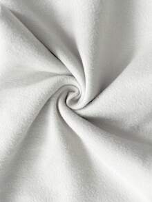 SHEIN 少女日常休闲保暖印花黑色打底裤，带内衬腰带，秋冬季保暖打底裤 - 黑色 - 查看 4