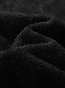 Manfinity Homme Men's Long Sleeve Casual Versatile Thermal Lined Outdoor  Jacket, Autumn/Winter, Navy Blue Jacket, Thermal Lined Jacket - Navy Blue - View 3