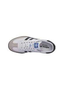 Adidas SAMBA OG 女士休闲平底运动鞋，适合日常穿着 - 雲白/芯黑/膠 - 查看 3