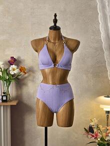 SHEIN Swim Beach Summer Outfits For Women, Bikini