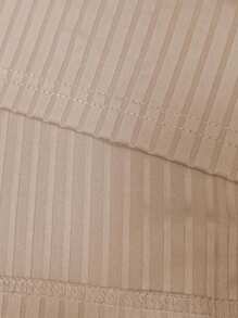 Manfinity Homme Polo De Manga Corta De Color Liso Para Hombre - Albaricoque - Ver 4