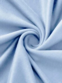 SHEIN EZwear 3 件套女士圆领休闲紧身长袖 T 恤套装（黑、白、蓝），适合秋冬季 - 彩色 - 查看 14