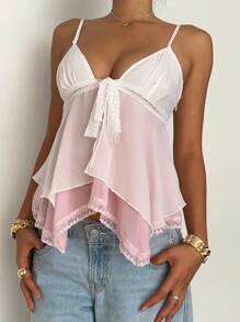 Muchica Women's Casual Sleeveless Sexy Tank Top, Versatile For Daily Wear, Summer Date Night Outfits Women - Pink - View 6