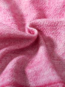 SHEIN 2025 Mädchen 4-7J Cartoon Regenbogen Wolke Einhorn Bunt Digital Muster Jeans Optik Mini Rock