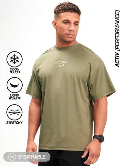 Chemise de course respirante à séchage rapide avec refroidissement avancé ARC