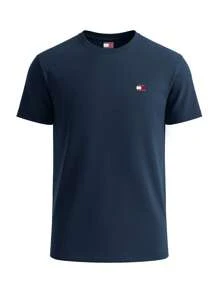 Tommy Hilfiger TJM REG BADGE TEE EX - Dark Blue - Xem 4