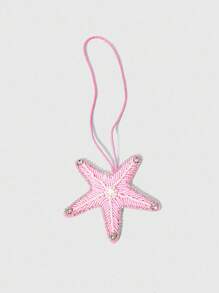 ROMWE Fairycore 1 件手工串珠、亮片、珍珠皮革包饰，海洋风格 - 彩色 - 查看 2