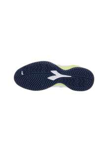 Diadora Men Blushield Torneo 2 AC Shoes 101179502 White Blue - trắng - Xem 3