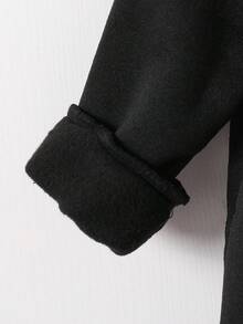 Young Boy Basic Fleece Crew Neck Sweatshirt - Whitefall Fashion All Fashion Hoodie Kitty Love Fall Fashion Hoodie Kitty Love Fall Fashion Hoodie Kitty Love Fall Fashion Hoodie Kitty Love Winter - Black - View 5